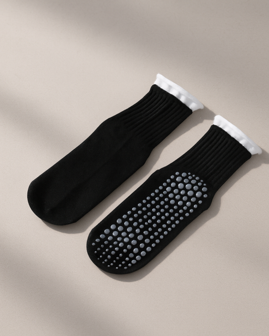 Chaussettes antidérapantes - Noir